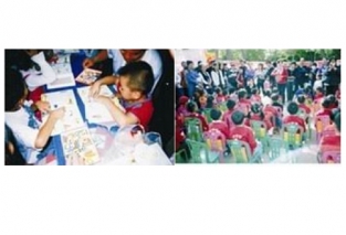 8月：千字童和宁夏的孩子一起快乐启程